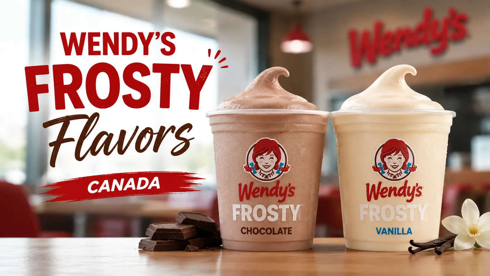Wendy’s Frosty flavors