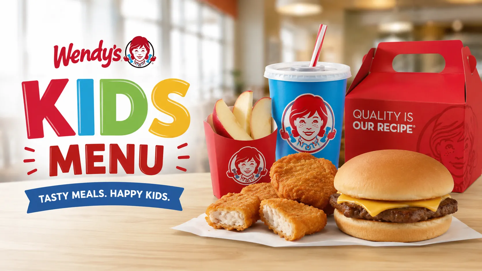 Wendy's kids menu